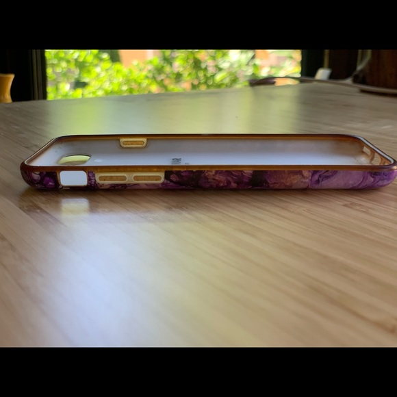 iPhone 7 Purple Marble Case by Velvet Caviar - Picture 4 of 8